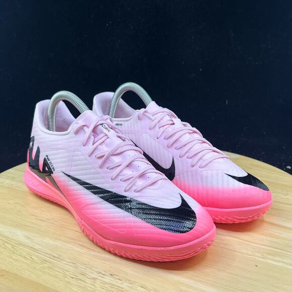 Nike Mercurial Vapor 15 Academy IC Mens Sz 7.5/ Women’s Sz 9 Pink DJ5633-601 - Picture 4 of 10